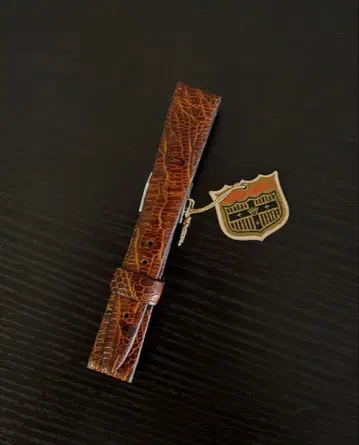 KING SEIKO 빈티지 크로커다일 손목시계 벨트 18mm