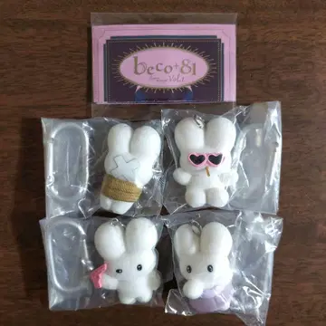 beco+81 피규어 마스코트 Vol.1 전 4종 세트