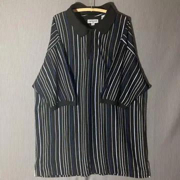 KOMAN JEANS 3XL 피케 셔츠 빅 사이즈 구제 의류 스트라이프