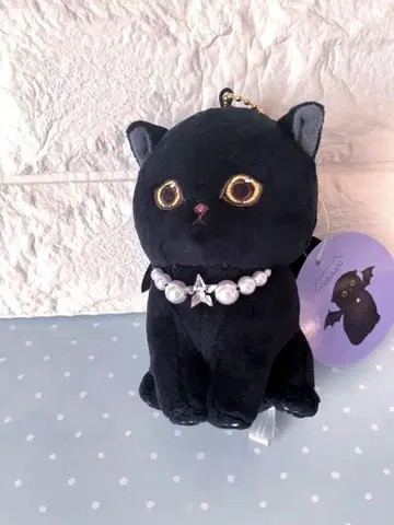 모프 샌드 mofusand 사용 마스코트 검은 고양이 봉제 인형