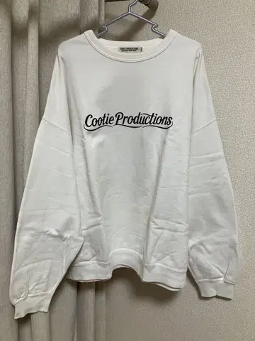 Cootie Productions 화이트 맨투맨 M 사이즈