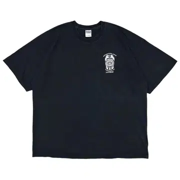 00년대 빈티지 티셔츠 미국 경찰 빅 T 2XL