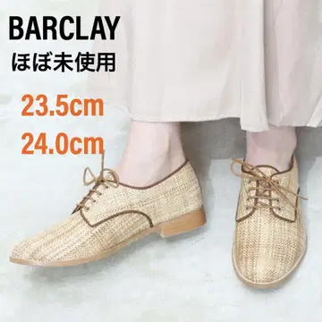 컨디션 최상] BARCLAY 레이스업 슈즈 23.5cm 24.0cm
