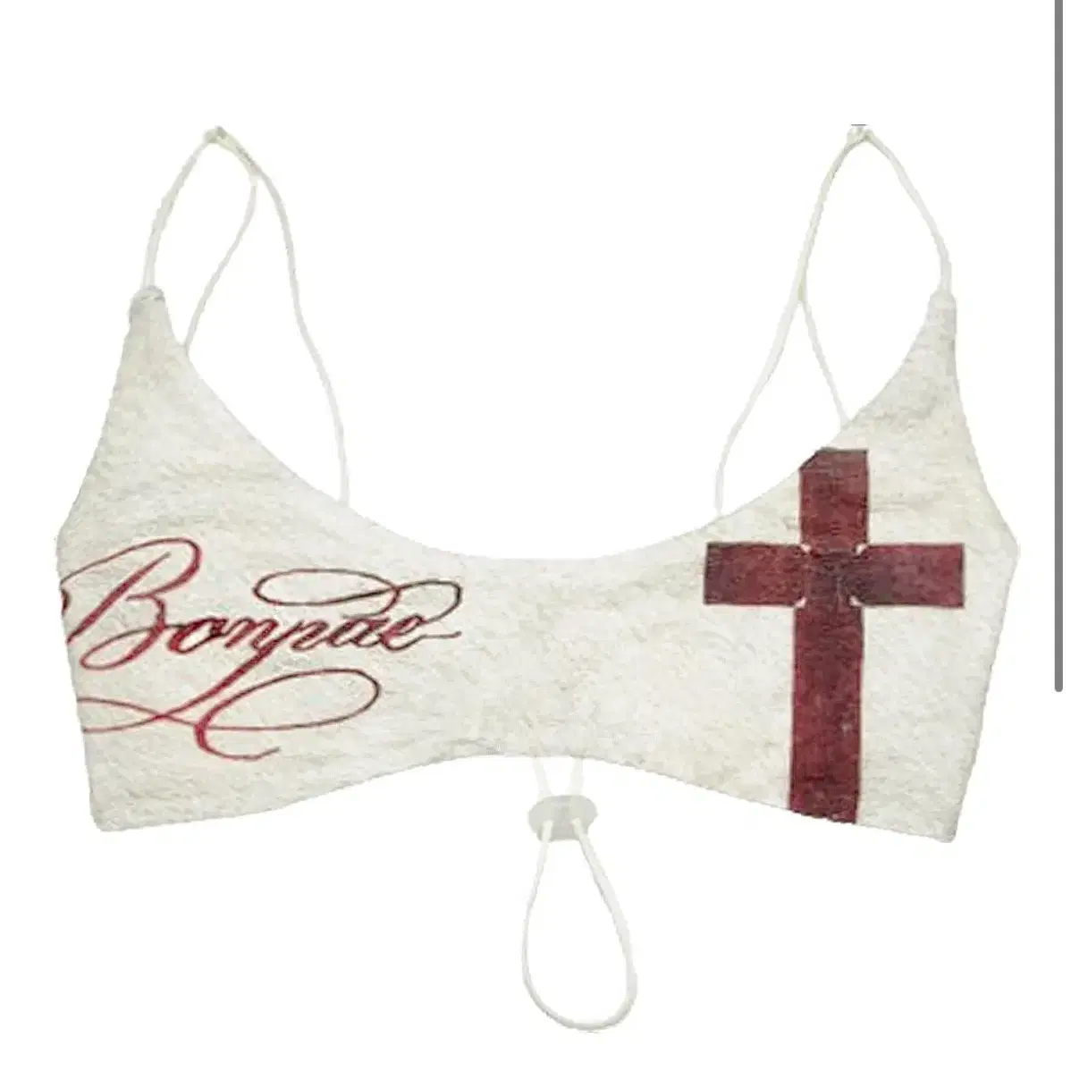 Bonnae Graphic Bikini Top, Size 1 #본네 on Bunjang Global Site.