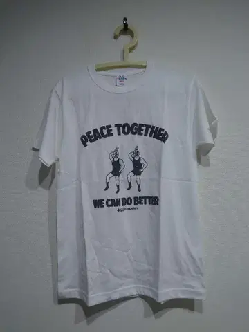 gym master PEACE TOGETHER 티셔츠 S
