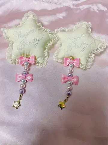 angelic pretty 별 클립 2개 세트