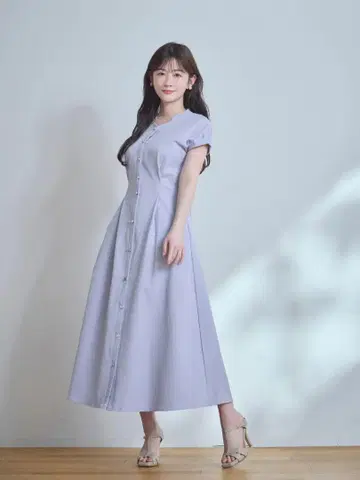 overE 드라이 터치 축구 셔츠 원피스 라벤더 U65