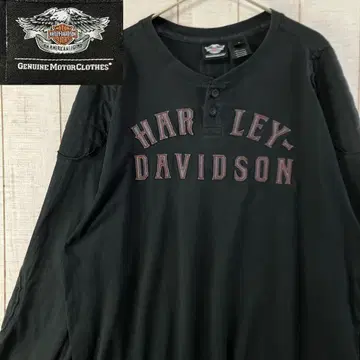 할리데이비슨 Harley Davidson 구제 의류 긴팔 롱T