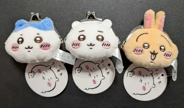 치이카와 미니 가마구치 파우치 치이카와 하치와레 토끼 3종 세트