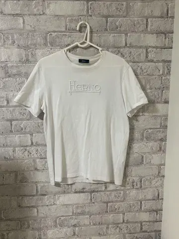 HERNO 화이트 티셔츠