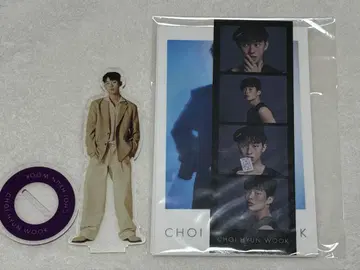 체현욱 엽서 4컷 사진 아크릴 스탠드 세트