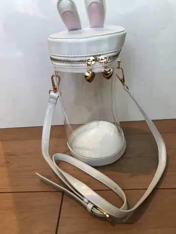 봉제 인형 이타백 토끼 귀 숄더 백