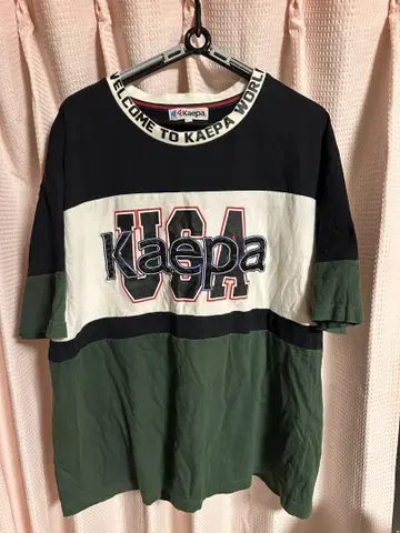 Kaepa USA 로고 티셔츠 L 사이즈