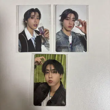 straykids 한 트레이딩 카드 3장 세트