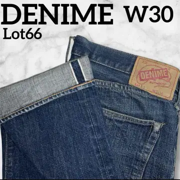 DENIME 드님 Lot66 스트레이트 데님 셀비치 빨간색 귀 W30