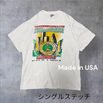 USA제 90s Hanes 1997년 싱글 스티치