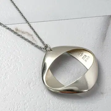 GEORG JENSEN 목걸이 368 실버 925 체인 외부 제품