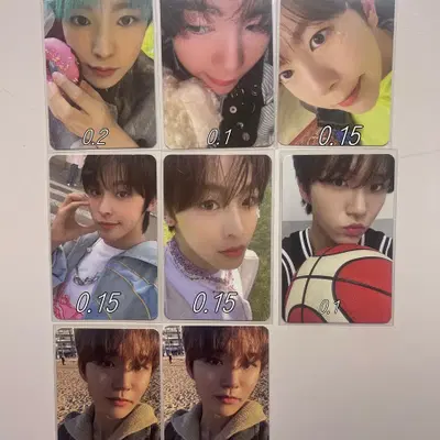 엔시티 위시 포카 양도 유우시 리쿠 료 재희
