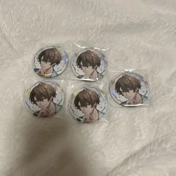 art of nijisanji 가가미 하야토 캔뱃지 5개 세트