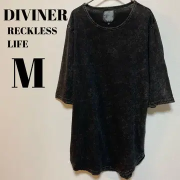 DIVINER 디바이너 RECKLESS LIFE 반팔 티셔츠 M