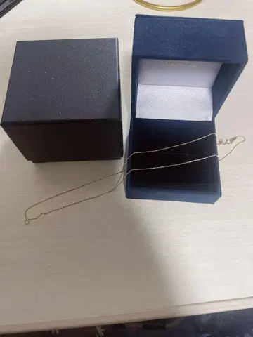 Jouete 골드 더블 체인 목걸이 k10