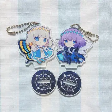 FGO 아크릴 스탠드 아크링 키링 오베론 가챠가챠 시크릿