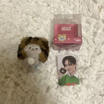 HOPPI treasure 봉제 인형 트레이딩 카드