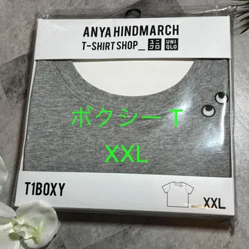 신상품 박스 T 3XL 그레이 유니클로 안야 힌드마치 미개봉