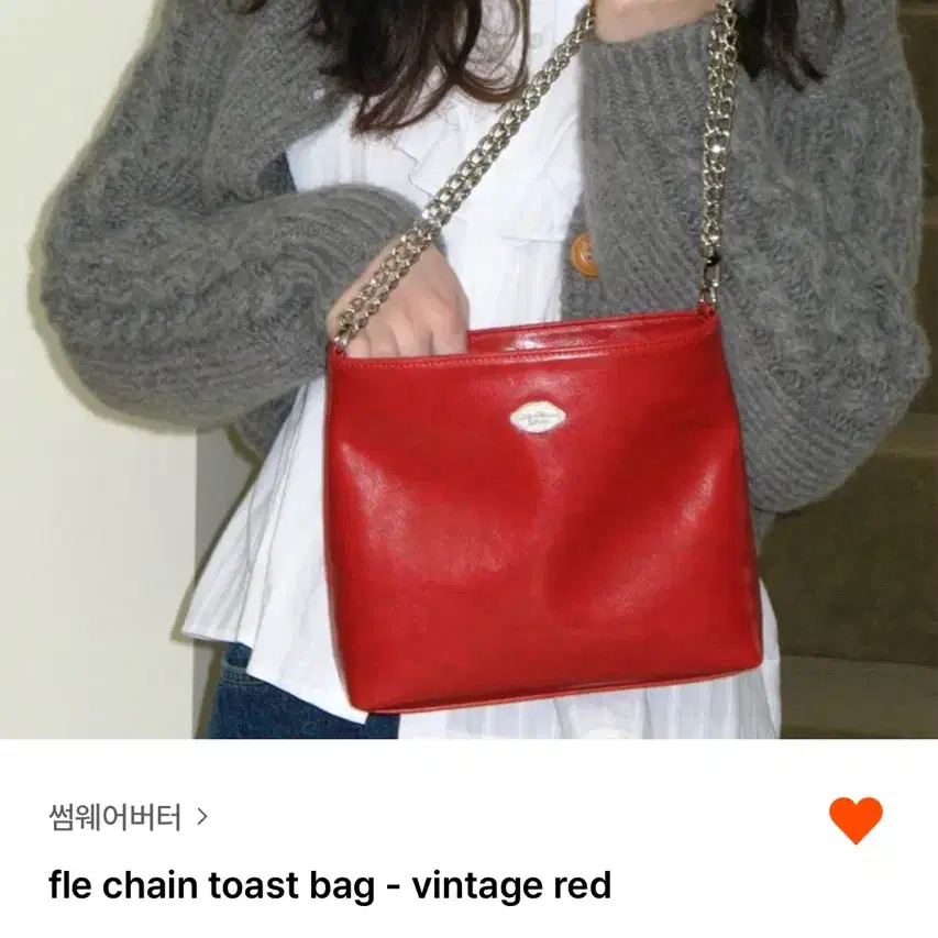 トートバッグ SOMEWHERE BUTTER. toast bag vintage red B22CA004551AF Shop 썸웨어버터토스트백 on Bunjang Global Site - No more