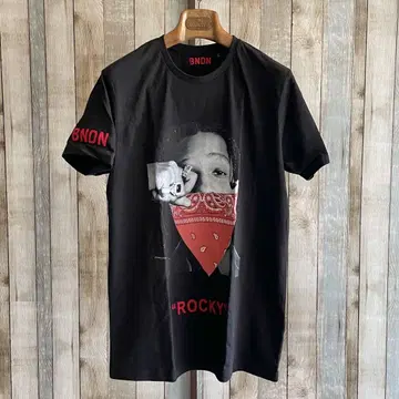 BNDN 이탈리아제 A$AP Rocky 에이샥 록키 티셔츠 반팔