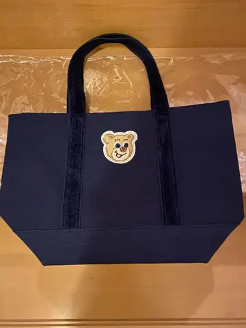 페이러 테디 토트백 미니 사이즈 네이비