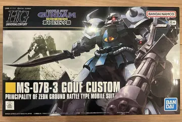 HGUC 구프 커스텀 건담 프라모델