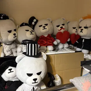 스트릿 패션 곰 봉제 인형