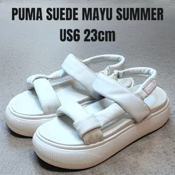 푸마 SUEDE MAYU SUMMER 통굽 샌들 23cm