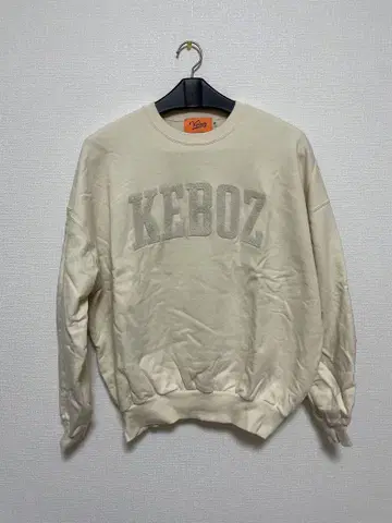 KEBOZ 크림색 맨투맨