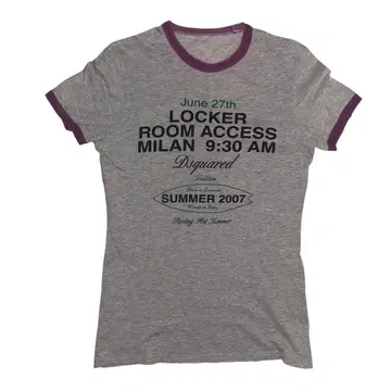 아카이브 Dsquared2 디자인 티셔츠
