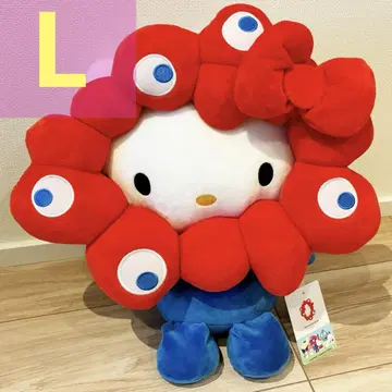 미야쿠미야쿠 나리키리 봉제 인형 L 키티 오사카 만국 박람회 새상품