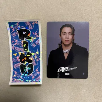 RIKU GL-16 입장 혜택 스티커 컬렉션 세트 HMV