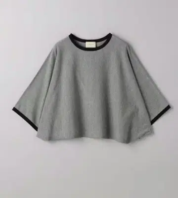 새상품급 유나이티드 애로우즈 돌먼 슬리브 숏 니트
