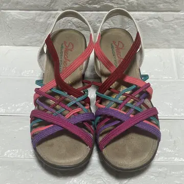 Skechers [22cm] 멀티 컬러 스트랩 샌들