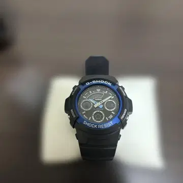G-SHOCK 다이버스 스타일 블랙/블루