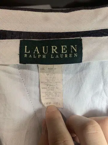 Lauren Ralph Lauren 80s 울 슬랙스 캐나다제