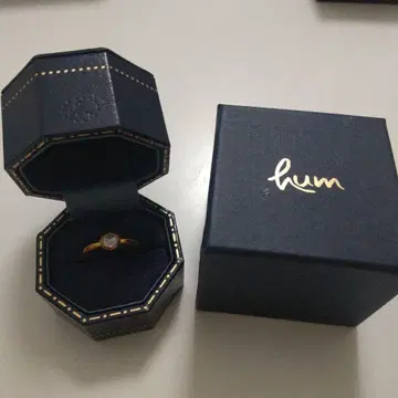 hum 골드링 다이아