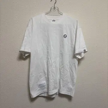 AAPE NOW 화이트 티셔츠 S 사이즈