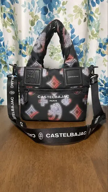 CASTELBAJAC 까스텔바작 숄더백 블랙/멀티 컬러