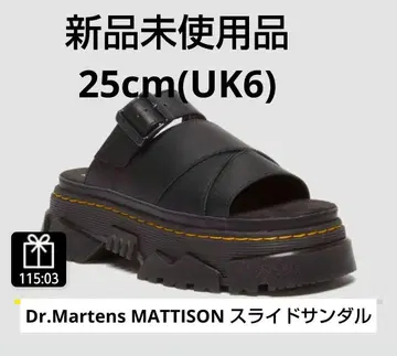Dr.Martens MATTISON 슬라이드 샌들 25cm