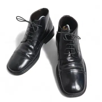 80s 90s ATLIER SAB for men 스퀘어토 부츠 가죽 신발