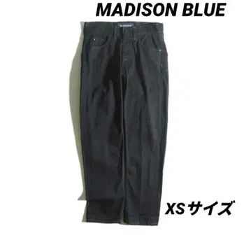 MADISON BLUE 매디슨 블루 블랙 데님 팬츠 XS 정품