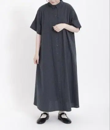 SamansaMos2 사만사 모스모스 반팔 셔츠 원피스