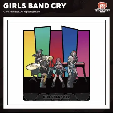 여아 밴드 크라이 아크릴 스탠드 Girls Band Cry 굿즈 .
